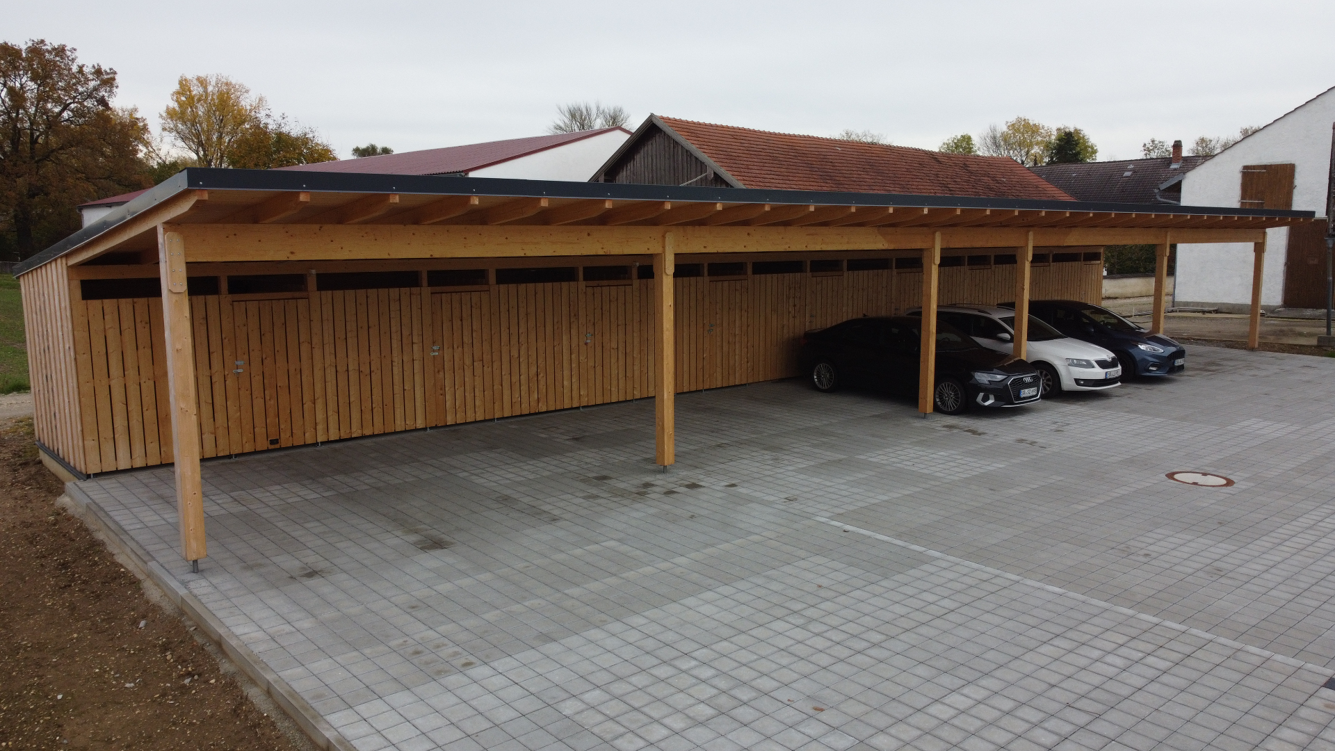 Carportanlage